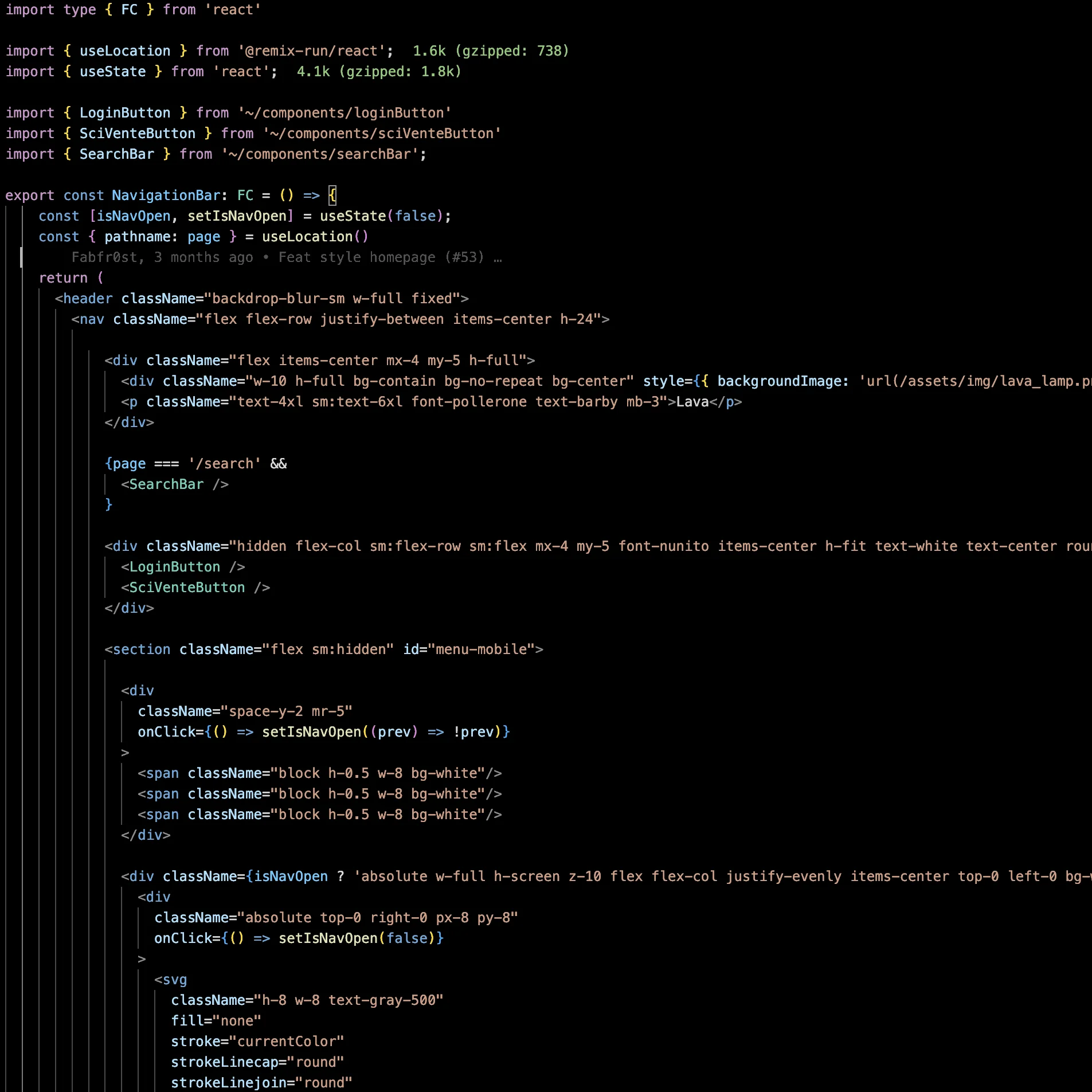 Du code sur fond noir, comme tout vrai dev.